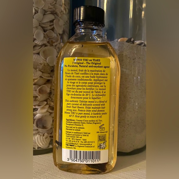 Monoi Tiare Tahiti Body Hair Oil Tahitian‎ Natural Coconut Oil Massage 4oz NEW - Picture 2 of 2
